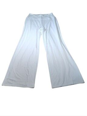 Girlfriend Collective Wide Leg Yoga Pants White Size Small